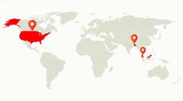 world-global-map-with-borders-and-infographic-elements-vector